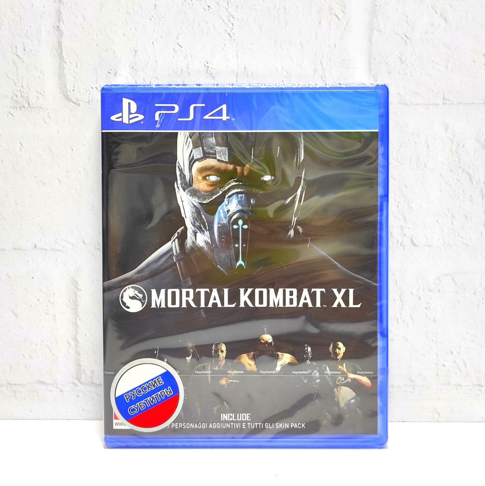 Mortal Kombat XL Русские субтитры Видеоигра на диске PS4 / PS5 #1