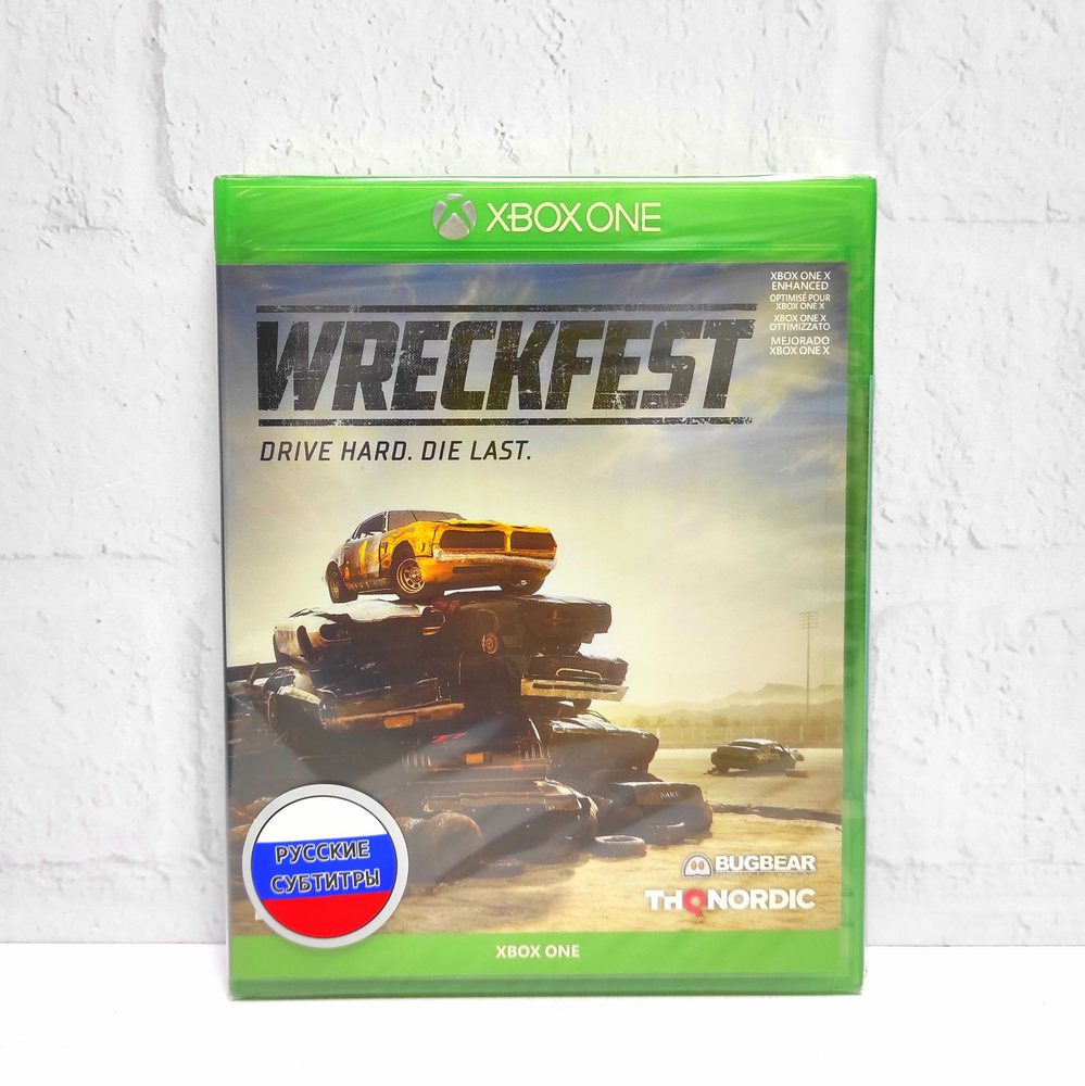 Игра Wreckfest Русские субтитры Видеоигра на диске Xbox One / Series (Xbox One, Xbox Series, Русские #1