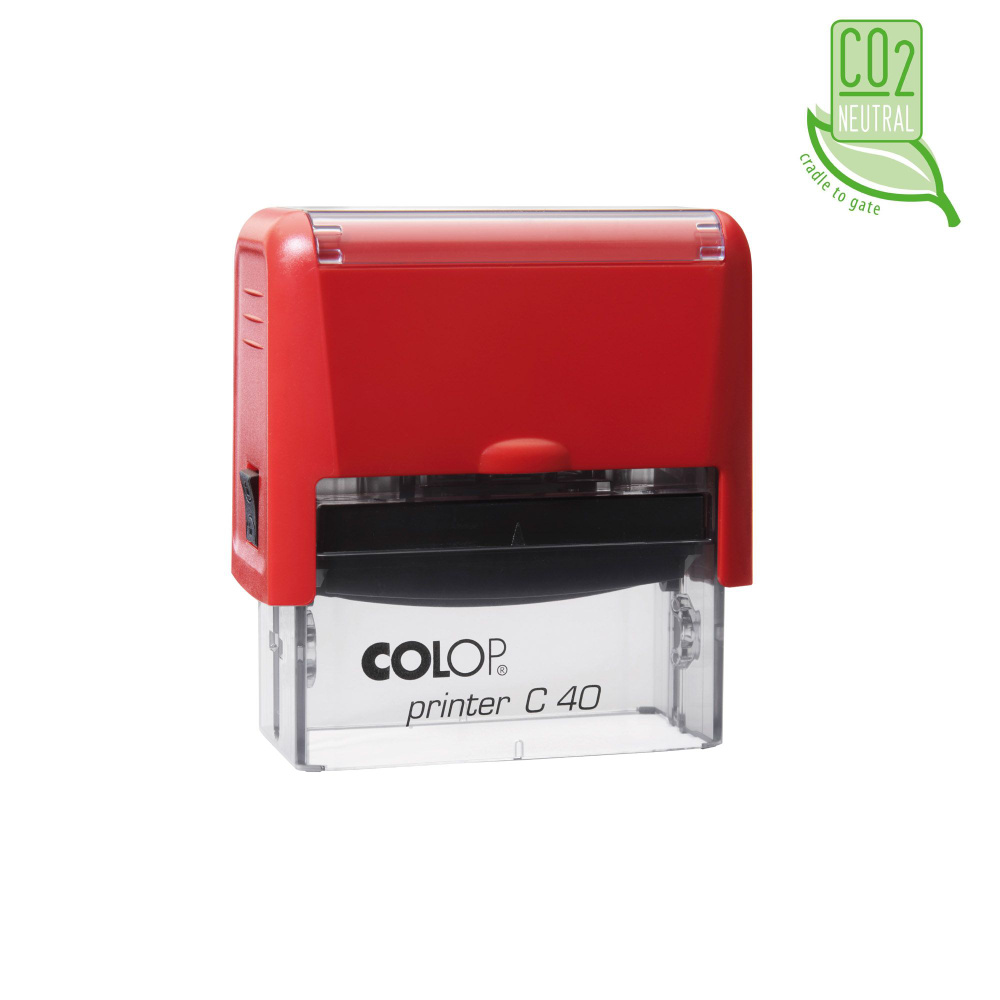 Colop Printer C 40 Compact оснастка для штампа 59 х 23 мм со сменной подушкой цвет КРАСНЫЙ  #1