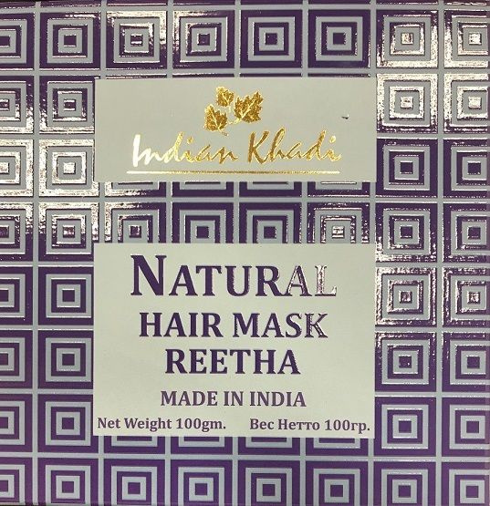 Natural Hair Mask REETHA, Indian Khadi (РИТА (аритха) натуральная маска для волос, Индиан Кхади), 100 #1