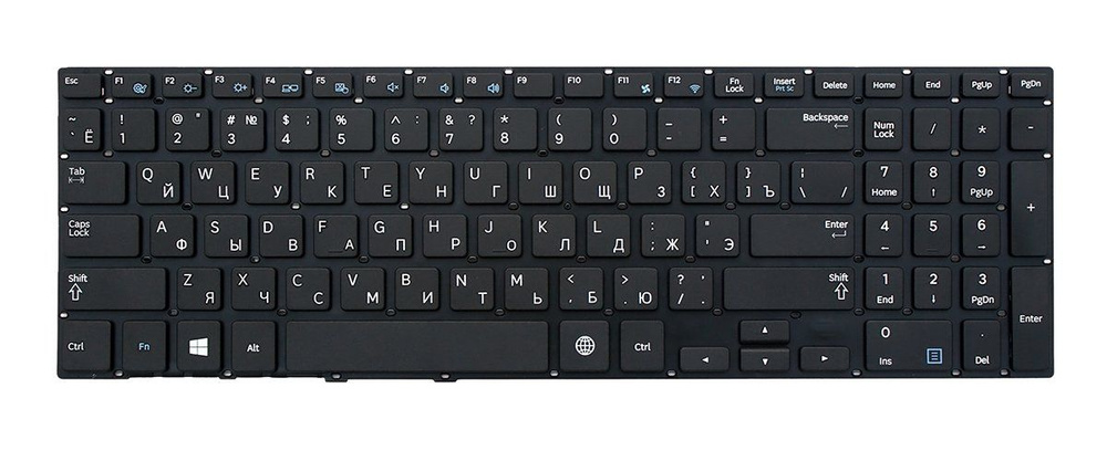 Клавиатура для ноутбука Samsung NP510R5E-S05 #1