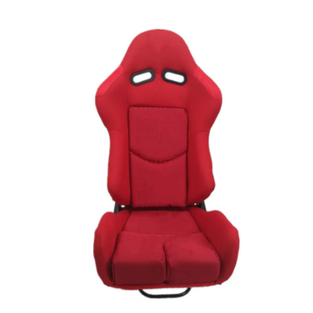 Спортивное гоночное сиденье Jbr 1020 Red: Ковшеобразное, из стекловолокна и углепластика с тканевой спинкой, #1