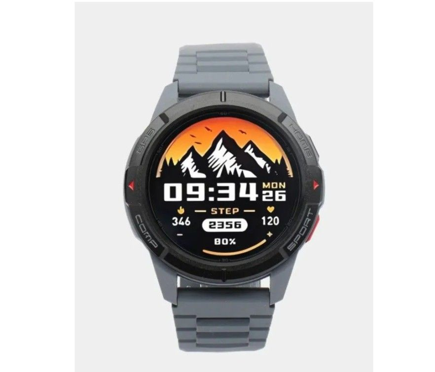 Умные часы Xiaomi Mibro Watch GS Active (XPAW016 EU) Gray (+ 2 ремешка) #1