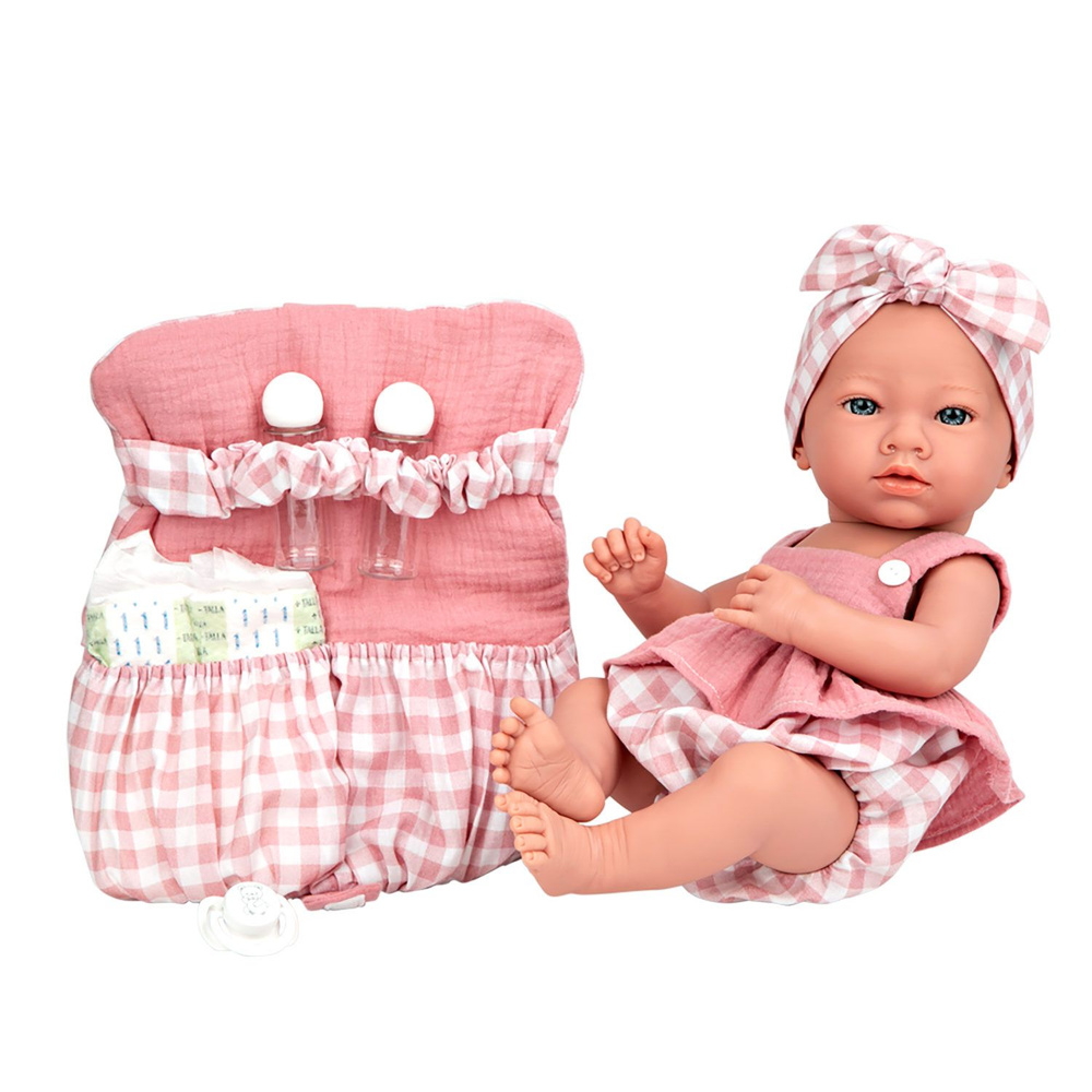 Кукла реборн виниловая 38 см Испания ARIAS силиконовая, реалистичная, пупс, младенец  #1