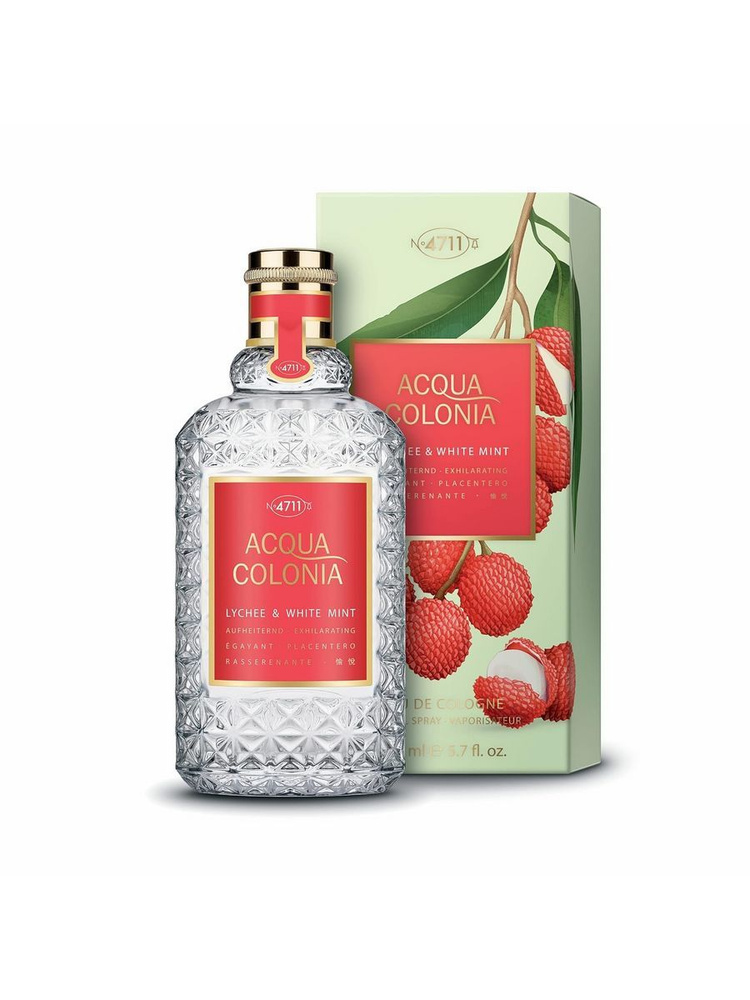 Одеколон 4711 Acqua Colonia Lychee & White Mint 100мл #1