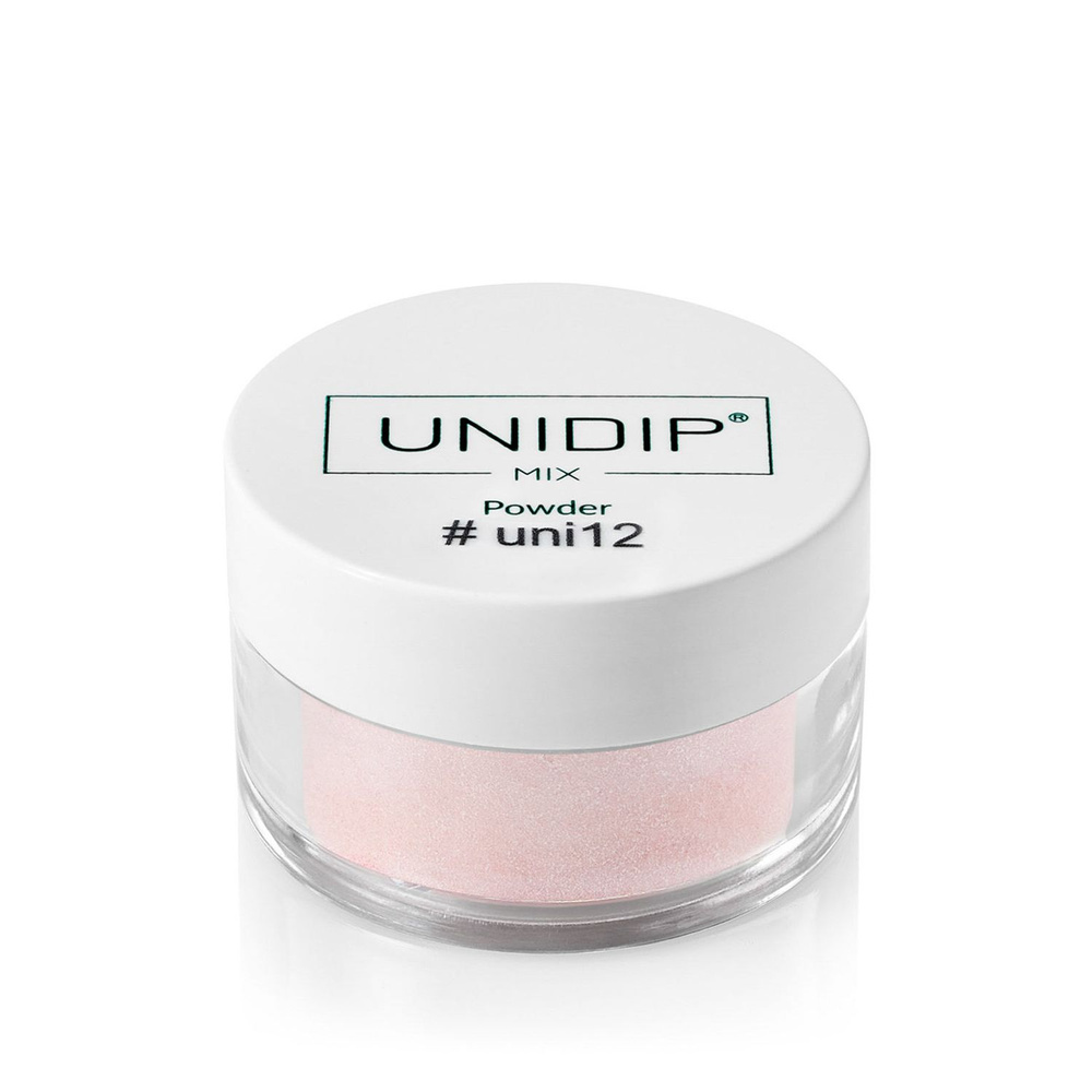 UNIDIP #uni12 Дип-пудра для покрытия ногтей без УФ 14 г #1