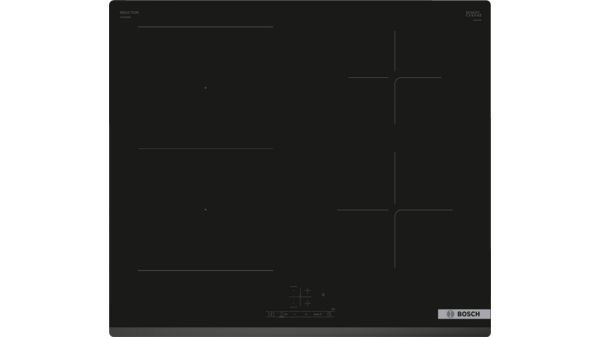 Bosch Индукционная варочная панель PVS63KBB5E, 4 конфорки, шириной 59.2 см, функция объединения двух #1