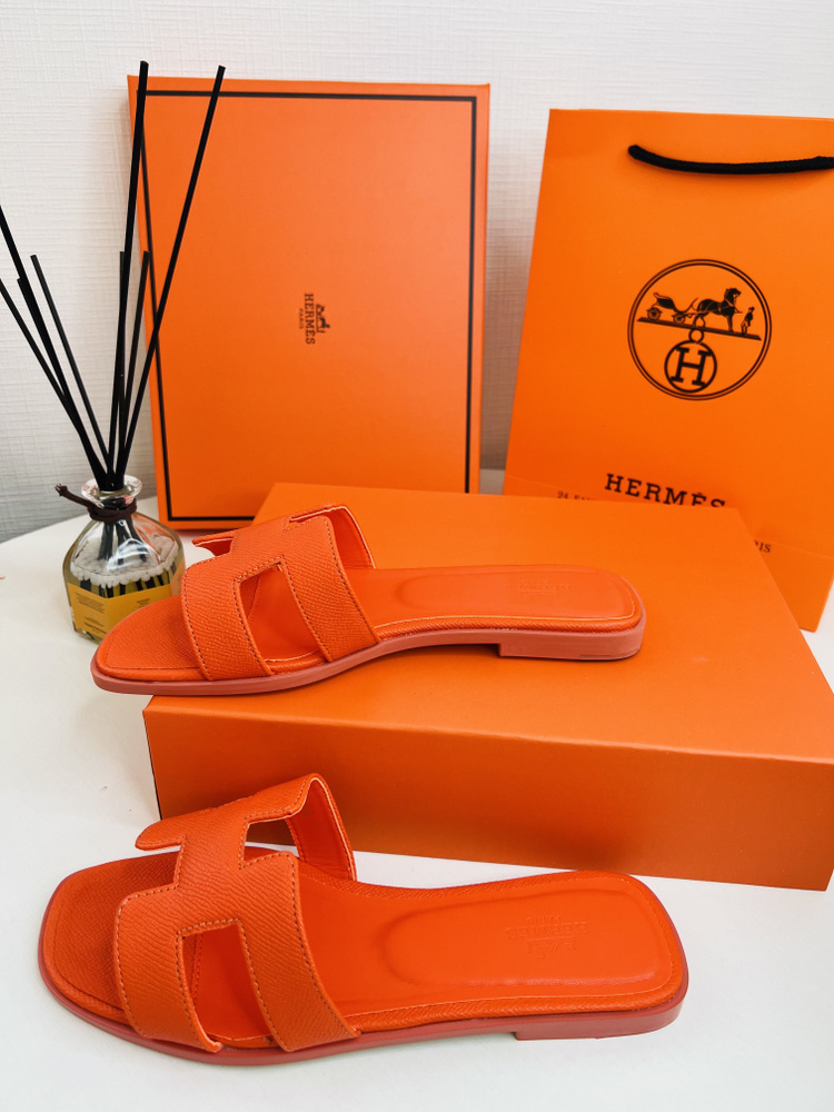 Шлепанцы Hermes #1