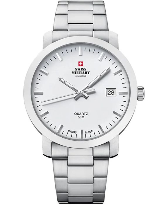 Мужские швейцарские часы Swiss Military by Chrono SM34083.02 с минеральным стеклом  #1