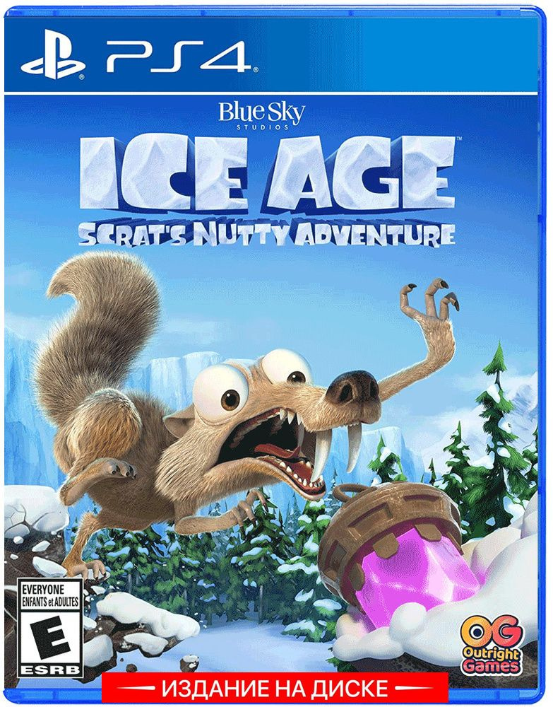 Игра Ice Age: Scrat's Nutty Adventure Ледниковый период (PlayStation 4, Русские субтитры)  #1