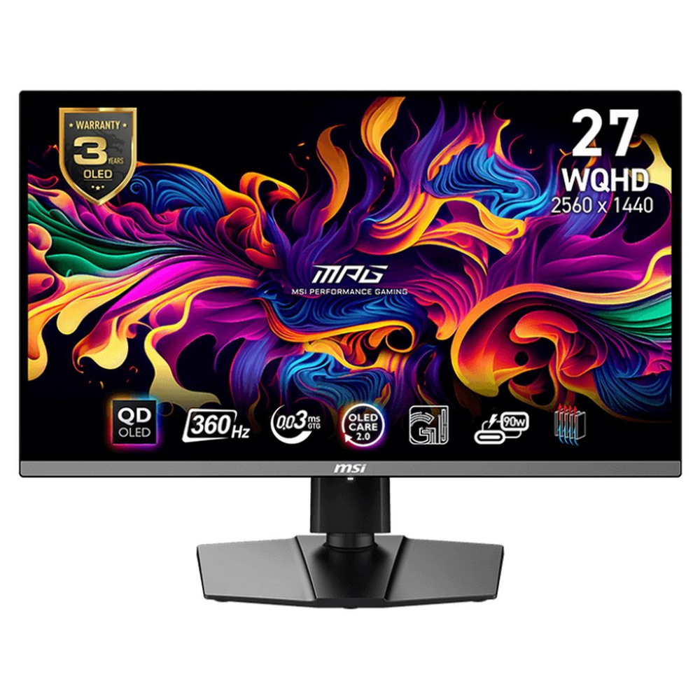 MSI 26.5" Монитор MPG 271QRX, QDLED, 2560x1440, 360 Гц, черный #1