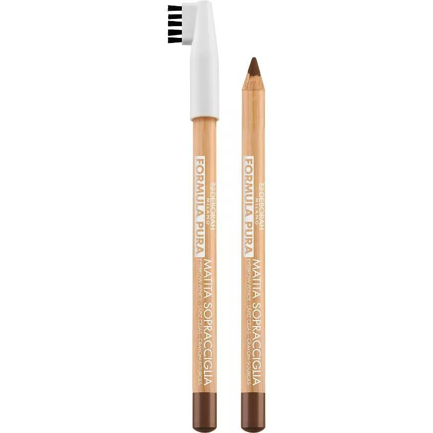 Карандаш для бровей DEBORAH Formula Pura Eyebrow Pencil, тон 01, Светлый, 1,2 г  #1