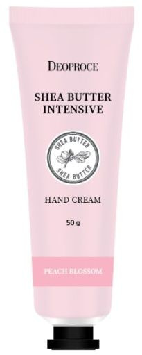 DEOPROCE SHEA BUTTER INTENSIVE HAND CREAM PEACH BLOSSOM Интенсивный увлажняющий крем для рук с маслом #1