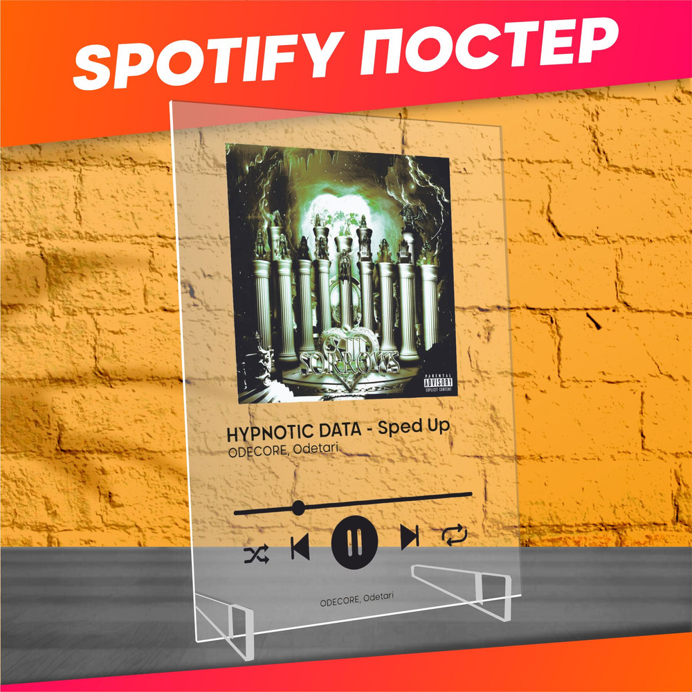 Spotify poster odecore Odetari hypnotic data #1