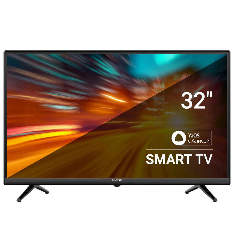 Телевизор SUN-LED32XS305 32" Full HD, черный #1