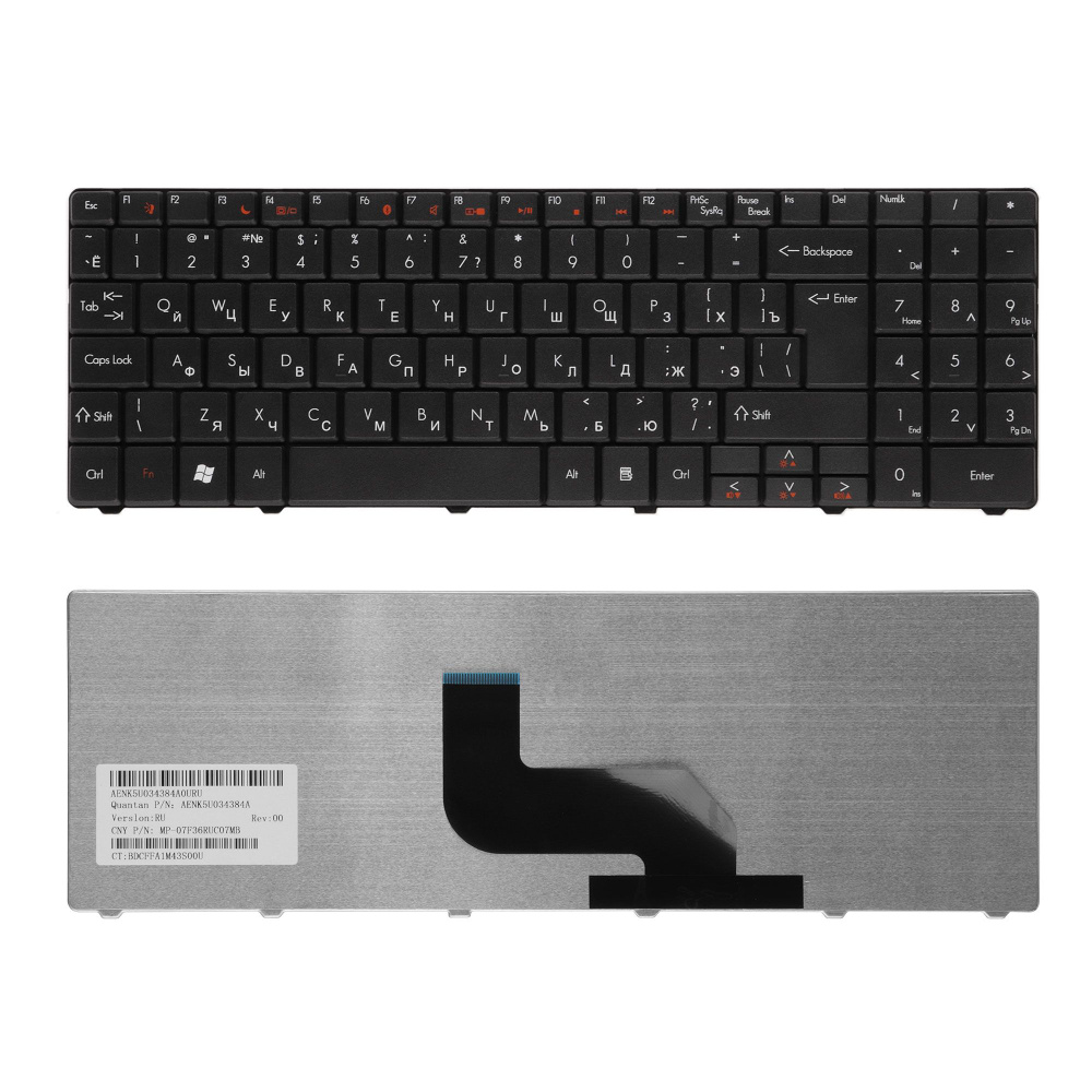 Клавиатура для Packard Bell EasyNote DT85 LJ61 LJ63 LJ65 p/n: MP-07F33SU-4424H, MP-07F36SU-4424H  #1