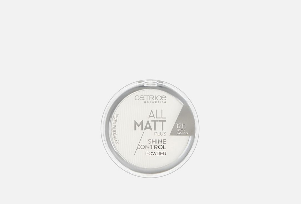 Стойкая пудра для лица Catrice All Matt Plus Shine Control 001 Universal, 10 мл #1