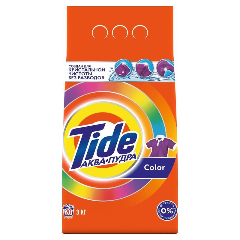 Порошок стиральный автомат Tide Color 3 кг #1