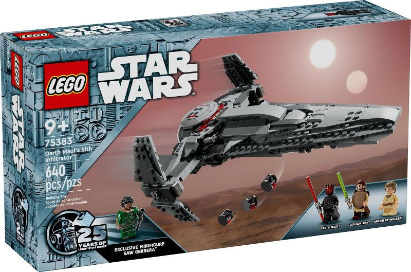 Конструктор LEGO Star Wars 75383 Ситх-лазутчик Дарта Мола #1