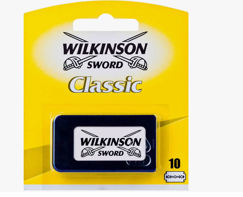 Wilkinson Sword Classic лезвия для Т-образных бритв, 10 шт. #1