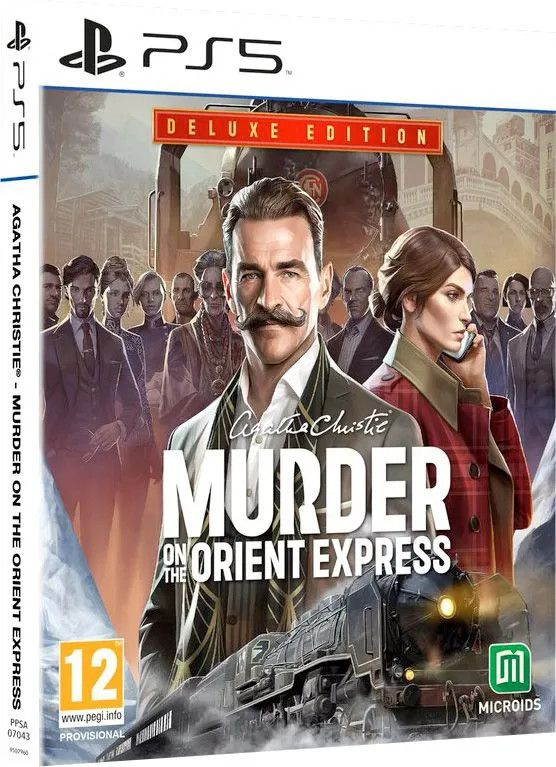 Игра Agatha Christie - Murder on the Orient Express Deluxe Edition (PS5) (PlayStation 5, Русские субтитры) #1