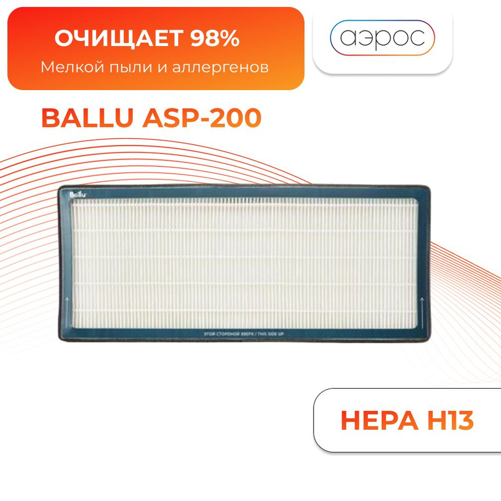 Фильтр высокоэффективный HEPA Н13 для BALLU ONEAIR ASP-200 #1