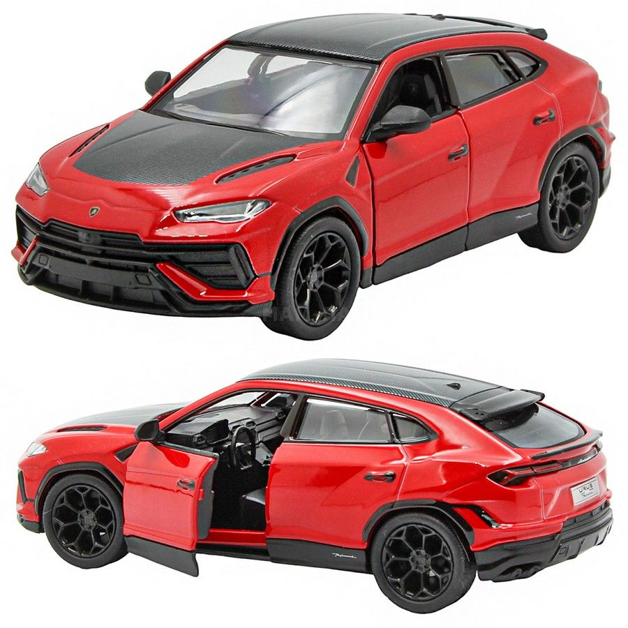 Машинка металлическая Kinsmart 1:40 Lamborghini Urus Performante (Ламборгини Урус) 5447DKT инерционная, #1