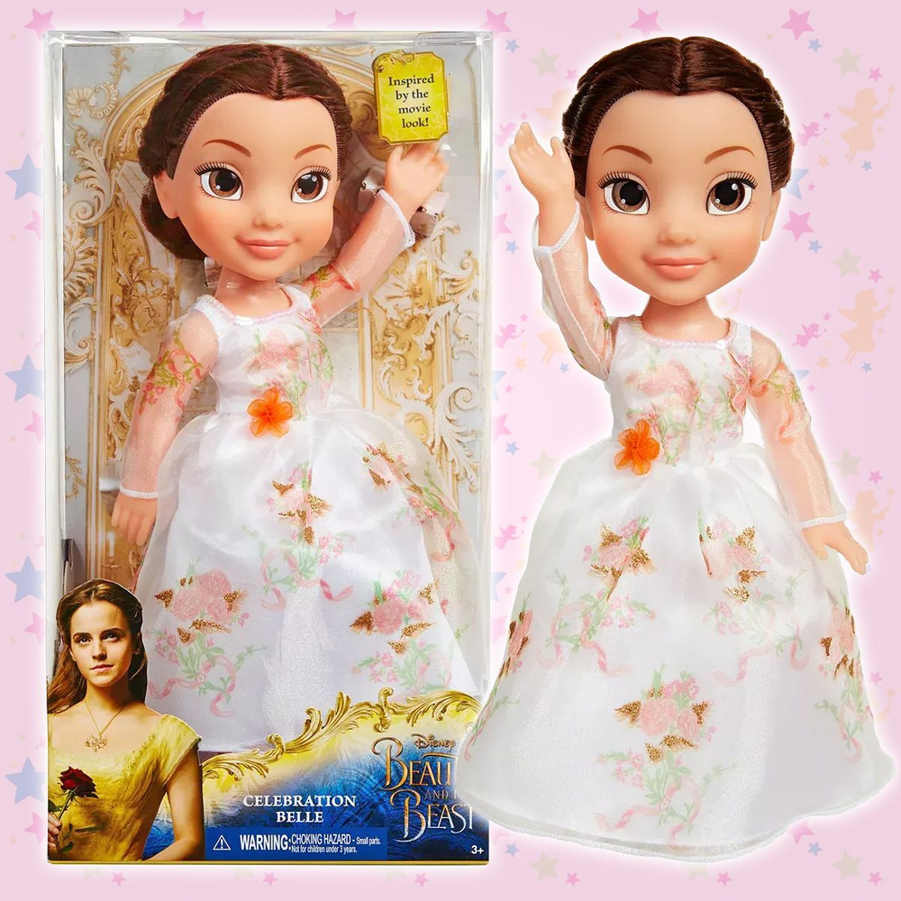 Кукла Белль 35 см в праздничном платье Disney Красавица и Чудовище  #1