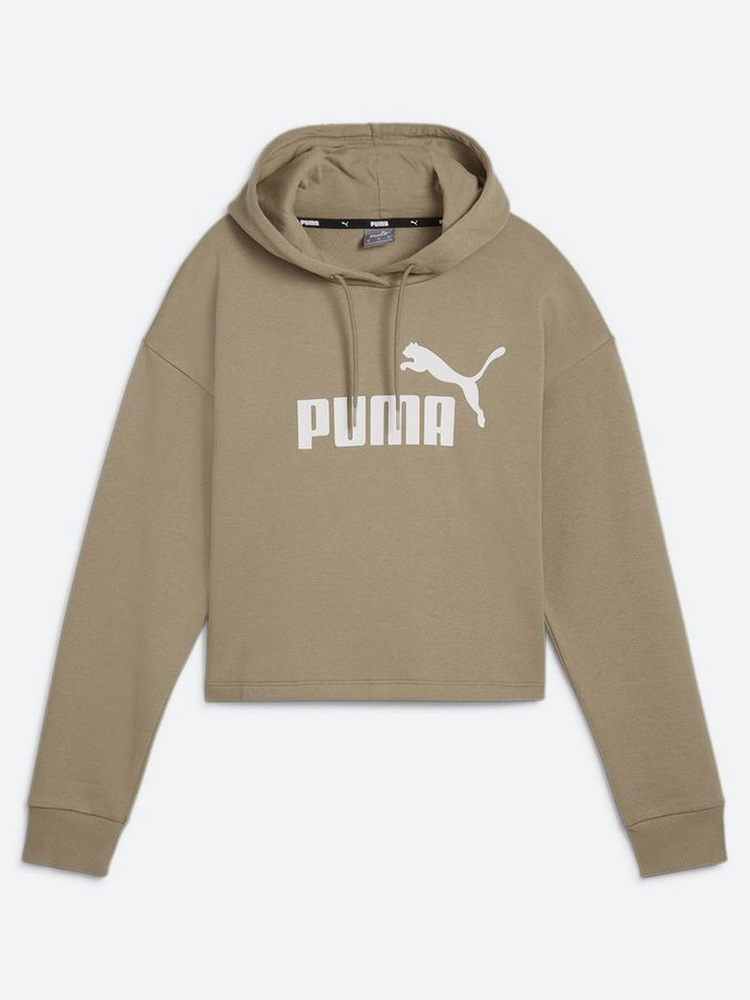 Худи PUMA Ess Cropped Logo Hoodie Fl #1