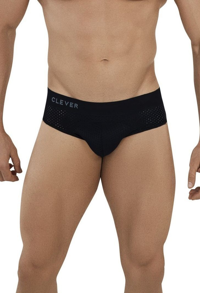 Трусы брифы Clever Masculine Underwear серия черного мужского белья, 1 шт  #1