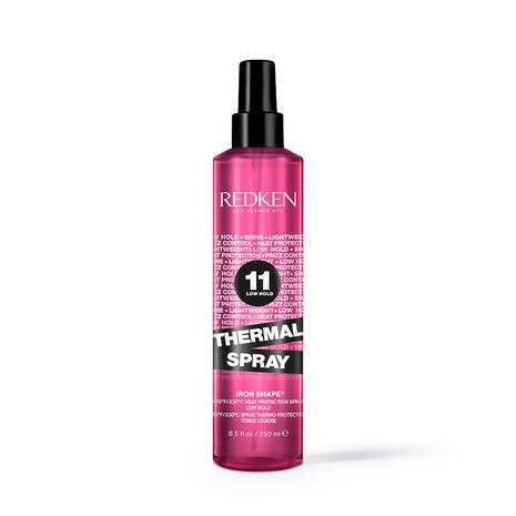 Redken Heat Flat Iron Spray 11 (Iron Shape) - Термозащитный спрей для завершения укладки при укладке #1