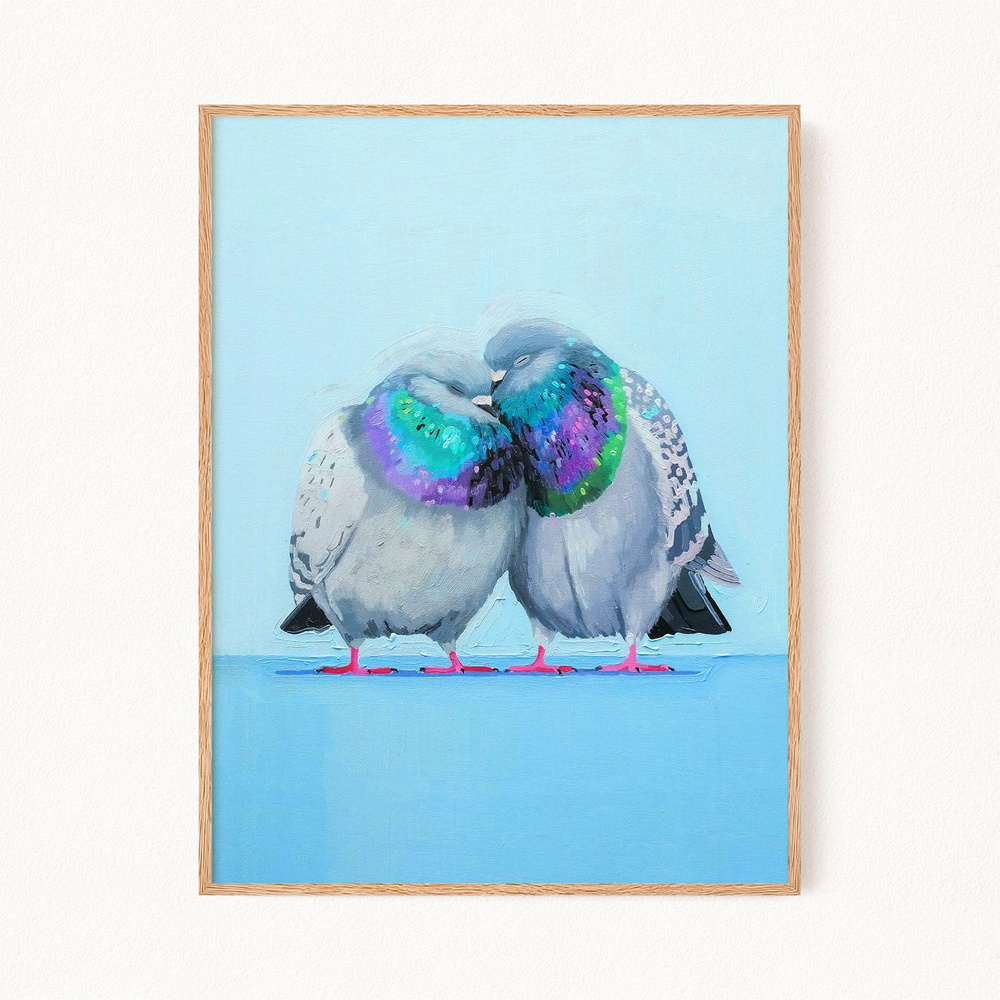 Постер "Lovebirds", 40х60 см #1