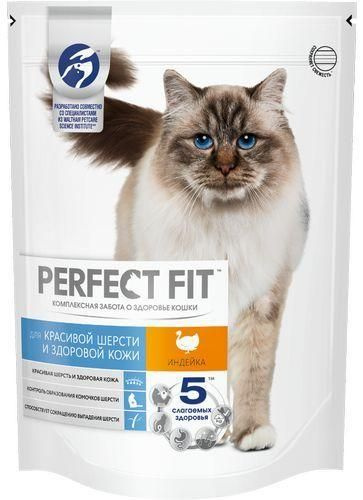 Perfect Fit Корм сухой для кошек, с индейкой, 650 гр #1