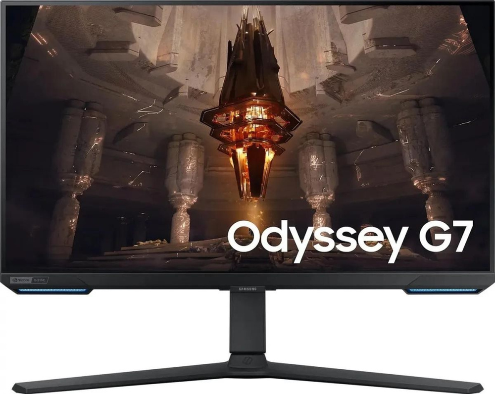 Samsung 28" Монитор Odyssey G7 LS28BG700EIXCI, черный. Уцененный товар #1