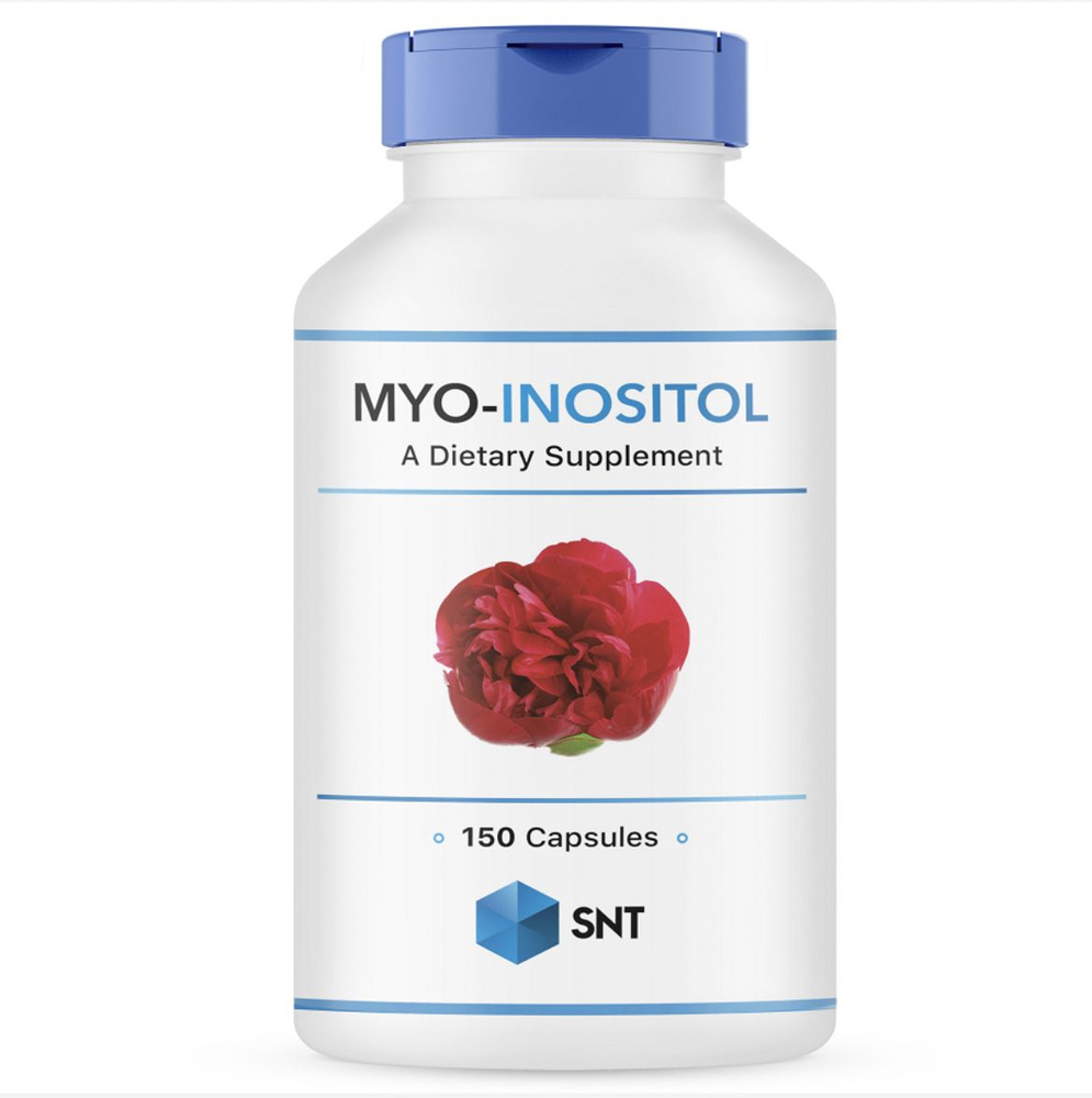 SNT, Myo-Inositol, Мио-Инозитол, 750 мг, 150 капсул #1