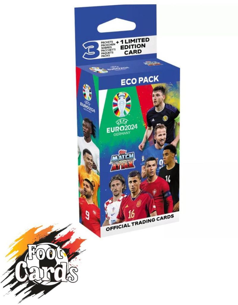 Футбольные карточки Match Attax UEFA EURO 2024 Germany Blister #1