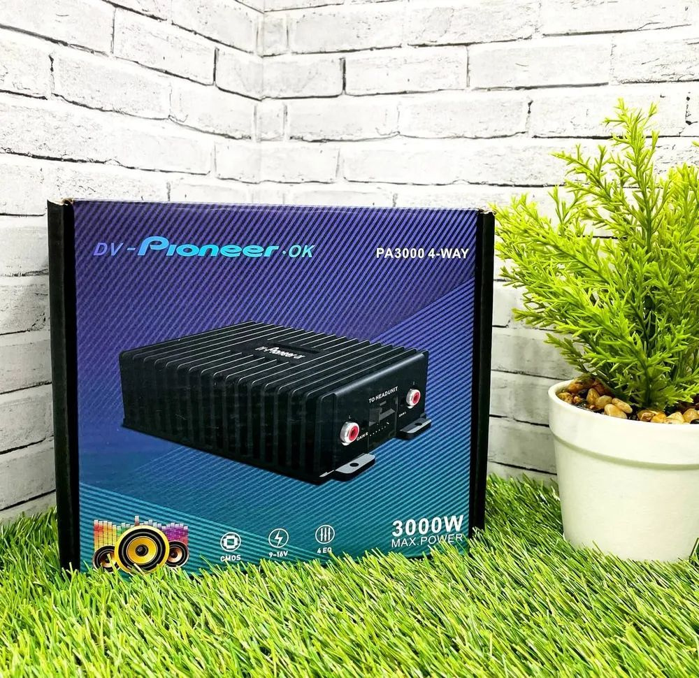 Автомобильный усилитель DV Pioneer.OK PA3000 4-WAY #1