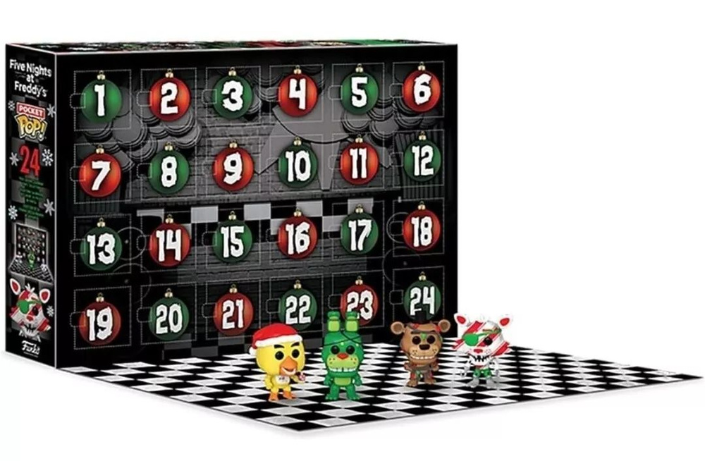 Funko Набор подарочный Funko Advent Calendar Five Nights at Freddy's (Фанко Адвент Календарь Пять ночей #1