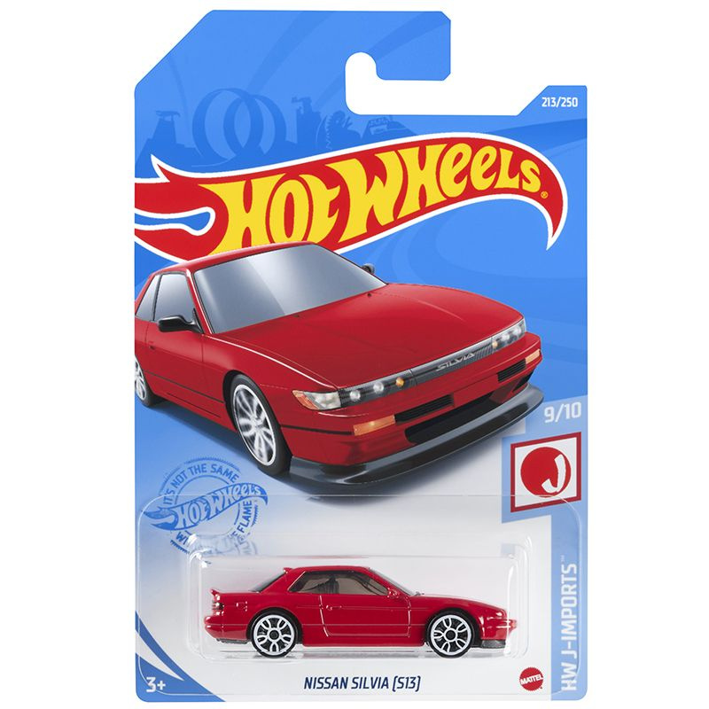 Машинка Mattel Hot Wheels 2021 C4982 Nissan Silvia S13 Red #1