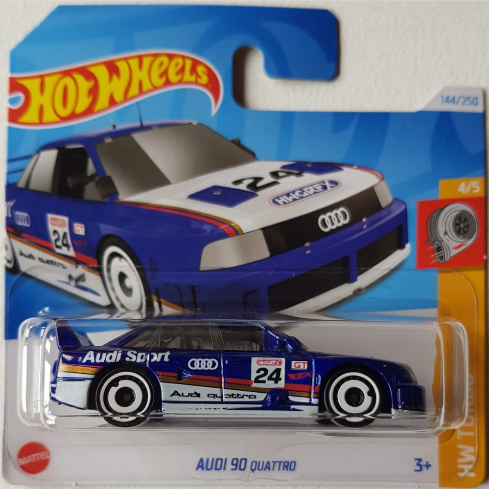 Машинка Хотвилс игрушка коллекционная Hot Wheels Audi 90 Quattro 5785_HTC64  #1