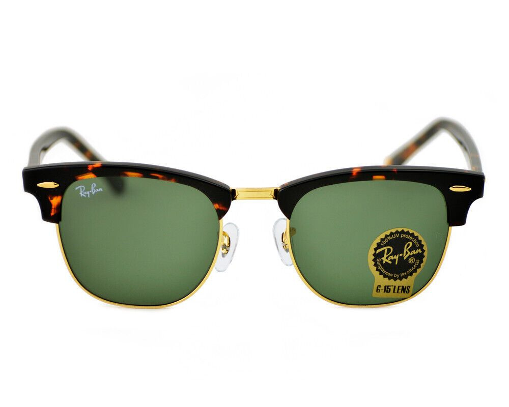 Брендовые солнцезащитные очки броулайнеры Ray-Ban Clubmaster Classic  #1