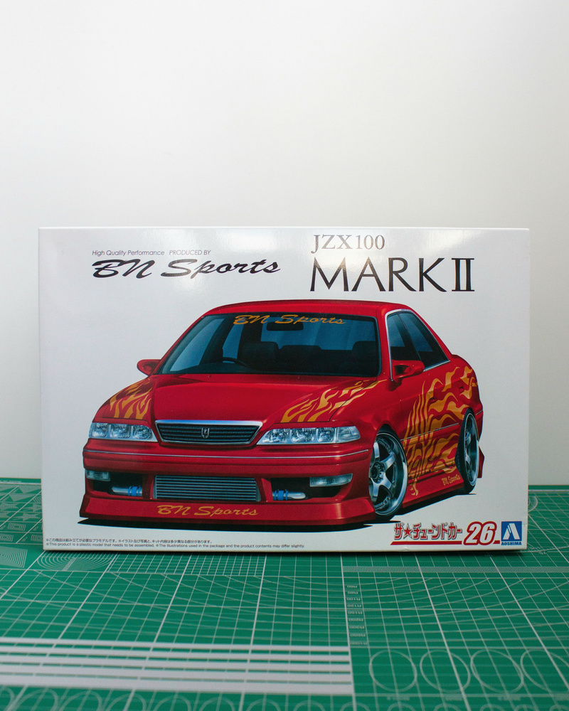 Aoshima/ Тойота Mark II JZX 100 BN Sports Tourer V '98 #1