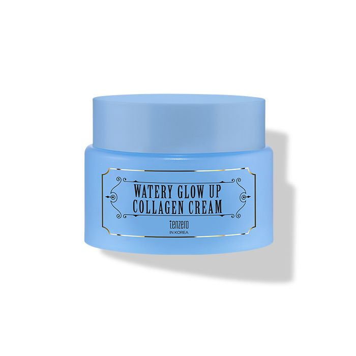 Увлажняющий крем для лица TENZERO WATERY GLOW UP CREAM с коллагеном 80г  #1