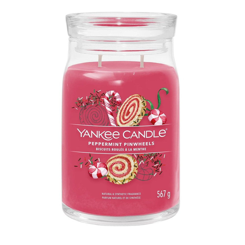 Yankee Candle Свеча ароматическая "Мятные леденцы", 16 см х 9 см, 1 шт  #1