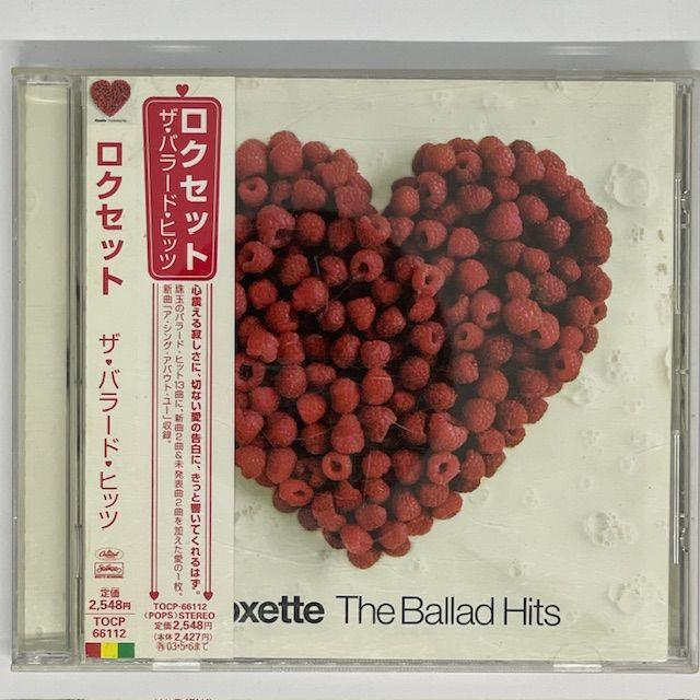 Музыкальный диск Roxette-The Ballad Hits (CD, JAPAN) '02 MINT+OBI #1