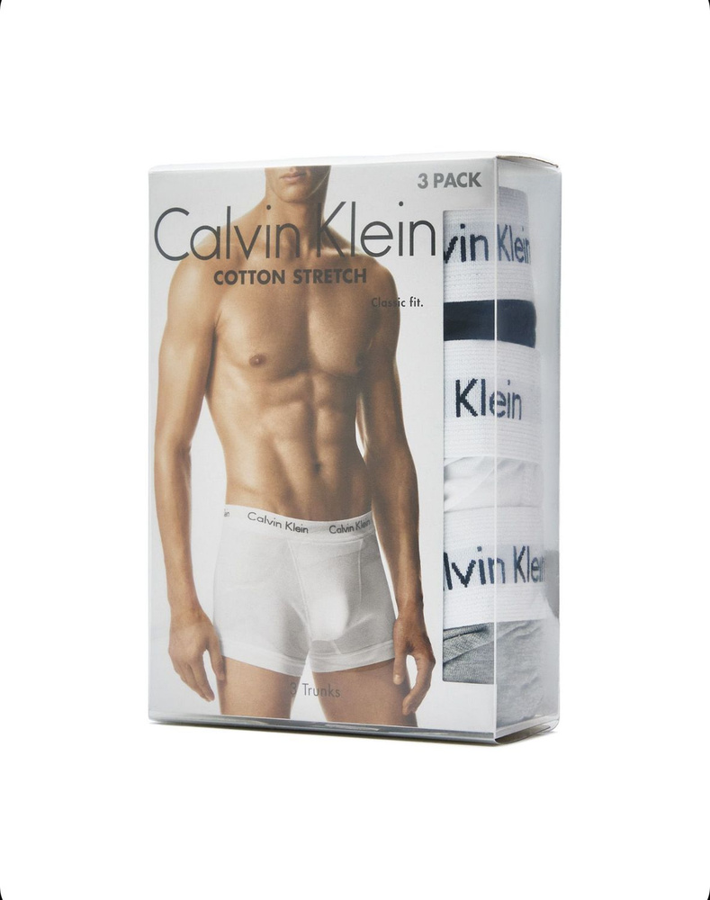 Комплект трусов боксеры Calvin Klein, 3 шт #1