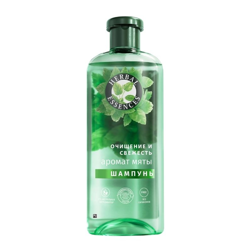 Herbal Essences Шампунь для волос Аромат мяты, Очищение и свежесть, 350 мл  #1