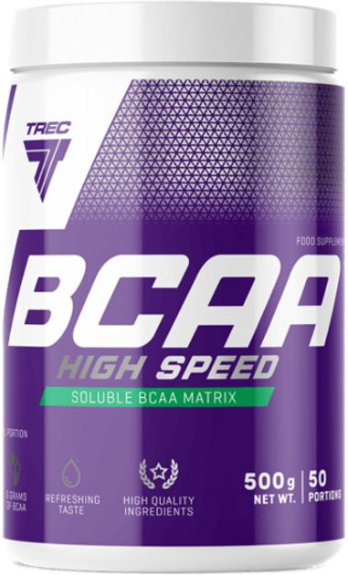 Trec Nutrition BCAA HIGH SPEED 500 (Вишня-Грейпфрут) , Быстроусвояемая аминокислотная добавка для восстановления #1