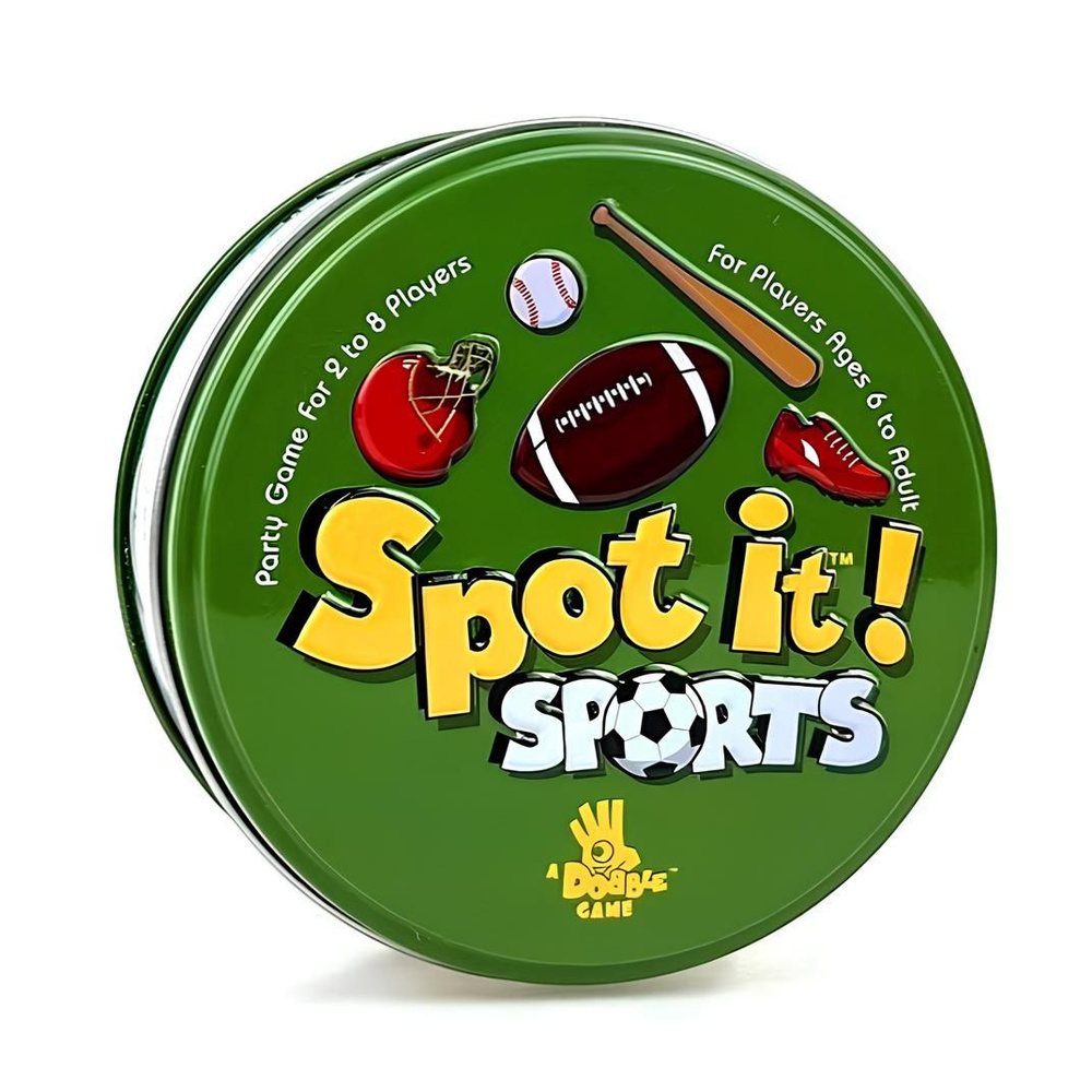 Настольная игра для детей Доббль/Дубль Spot it! SPORTS (Спорт) #1