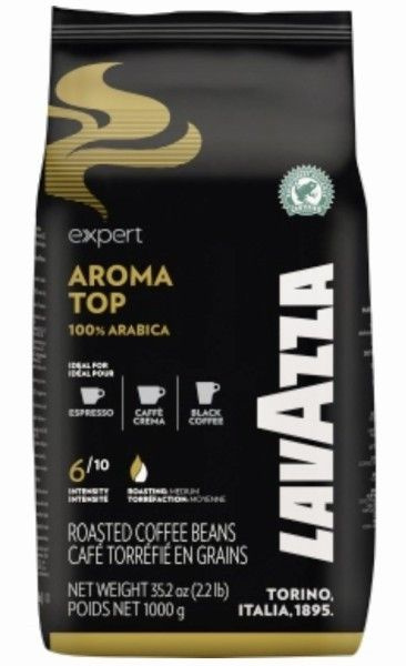 Lavazza Aroma Top Expert 1кг кофе в зернах пакет 100% арабика #1